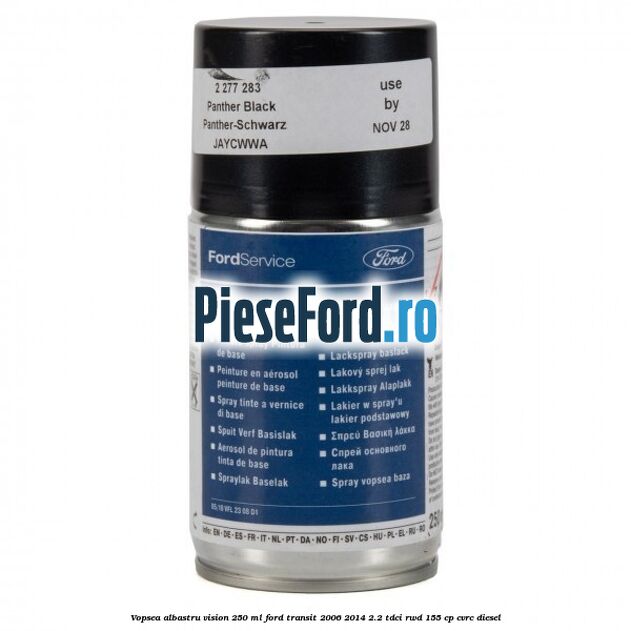Vopsea albastru Vision, 250 ml Ford Transit 2006-2014 2.2 TDCi RWD 155 cp CVRC diesel