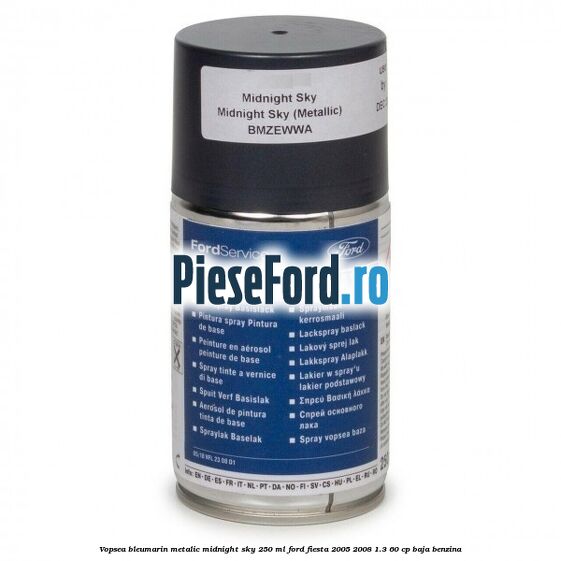 Vopsea bleumarin metalic Midnight Sky, 250 ml Ford Fiesta 2005-2008 1.3 60 cp