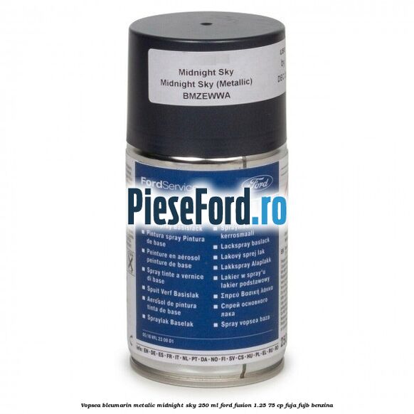 Vopsea bleumarin metalic Midnight Sky, 250 ml Ford Fusion 1.25 75 cp