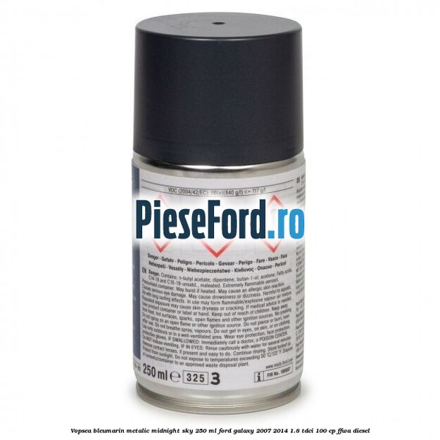 Vopsea bleumarin metalic Midnight Sky, 250 ml Ford Galaxy 2007-2014 1.8 TDCi 100 cp FFWA diesel