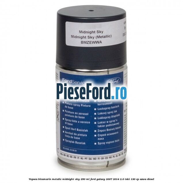 Vopsea bleumarin metalic Midnight Sky, 250 ml Ford Galaxy 2007-2014 2.0 TDCi 130 cp