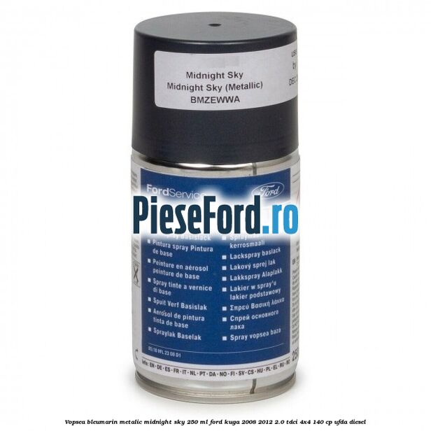 Vopsea bleumarin metalic Midnight Sky, 250 ml Ford Kuga 2008-2012 2.0 TDCI 4x4 140 cp Vopsea bleumarin metalic Midnight Sky, 250 ml Ford Kuga 2008-2012 2.0 TDCI 4x4 140 cp UFDA diesel