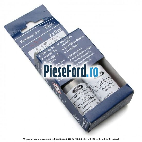 Vopsea gri Dark Micastone, 9 ml Ford Transit 2006-2014 2.2 TDCi RWD 100 cp Vopsea gri Dark Micastone, 9 ml Ford Transit 2006-2014 2.2 TDCi RWD 100 cp DRRA, DRRB, DRRC diesel