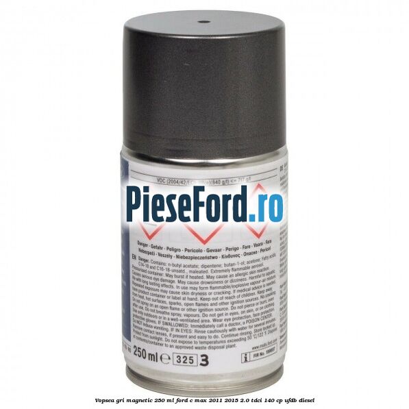 Vopsea gri magnetic, 250 ml Ford C-Max 2011-2015 2.0 TDCi 140 cp UFDB diesel