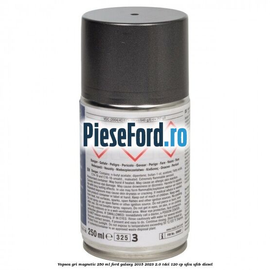 Vopsea gri magnetic, 250 ml Ford Galaxy 2015-2023 2.0 TDCi 120 cp Vopsea gri magnetic, 250 ml Ford Galaxy 2015-2023 2.0 TDCi 120 cp UFCA, UFCB diesel