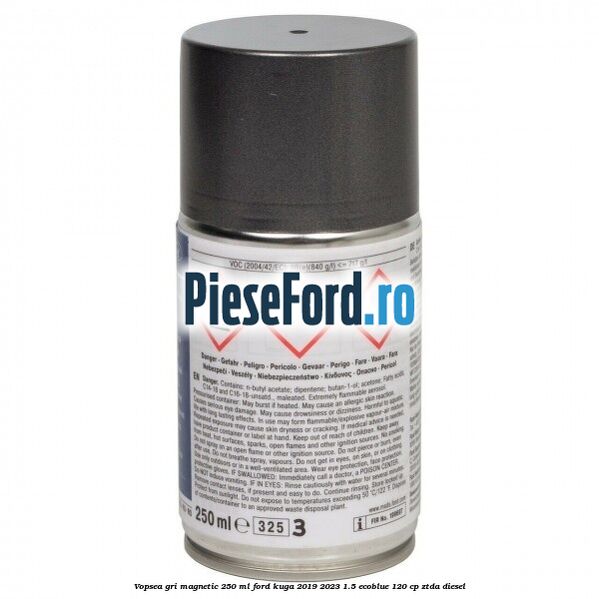 Vopsea gri magnetic, 250 ml Ford Kuga 2019-2023 1.5 EcoBlue 120 cp ZTDA diesel