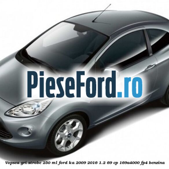 Vopsea gri Strobe, 250 ml Ford Ka 2009-2016 1.2 69 cp 169A4000, FP4 benzina