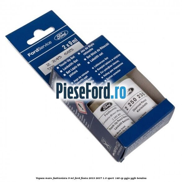 Vopsea maro Fashionista, 9 ml Ford Fiesta 2013-2017 1.0 Sport 140 cp Vopsea maro Fashionista, 9 ml Ford Fiesta 2013-2017 1.0 Sport 140 cp YYJA, YYJB benzina