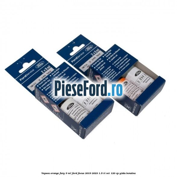 Vopsea orange fury, 9 ml Ford Focus 2019-2023 1.5 Ti-VCT 120 cp Y2DA benzina