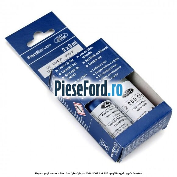 Vopsea performance blue, 9 ml Ford Focus 2004-2007 1.8 125 cp Q7DA, QQDA, QQDB benzina