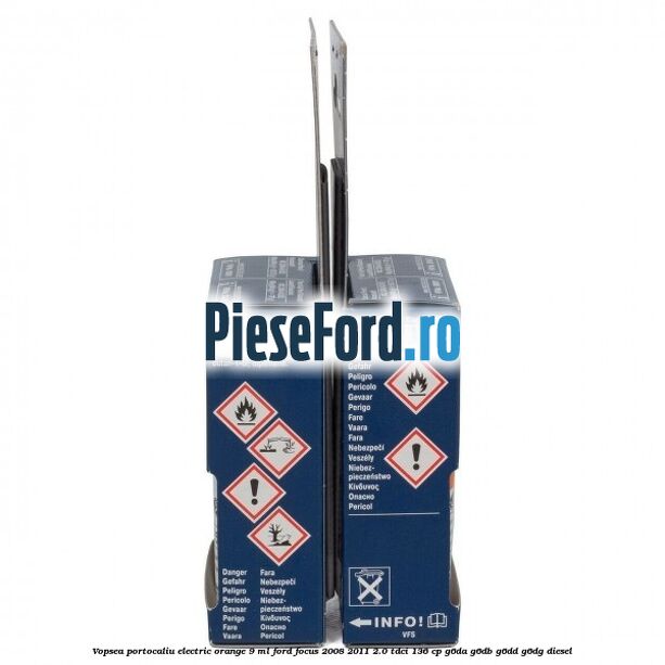 Vopsea portocaliu Electric Orange, 9 ml Ford Focus 2008-2011 2.0 TDCi 136 cp Vopsea portocaliu Electric Orange, 9 ml Ford Focus 2008-2011 2.0 TDCi 136 cp G6DA, G6DB, G6DD, G6DG diesel