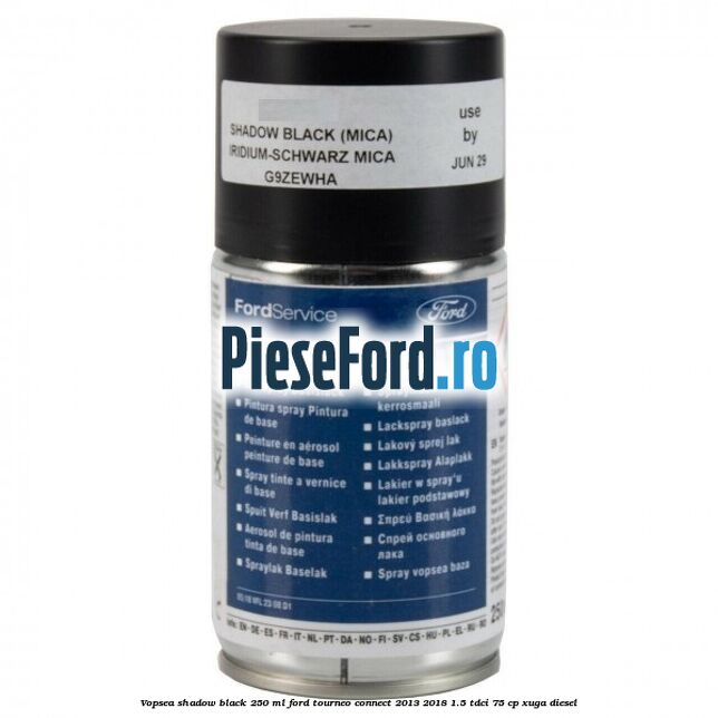Vopsea shadow black, 250 ml Ford Tourneo Connect 2013-2018 1.5 TDCi 75 cp Vopsea shadow black, 250 ml Ford Tourneo Connect 2013-2018 1.5 TDCi 75 cp XUGA diesel