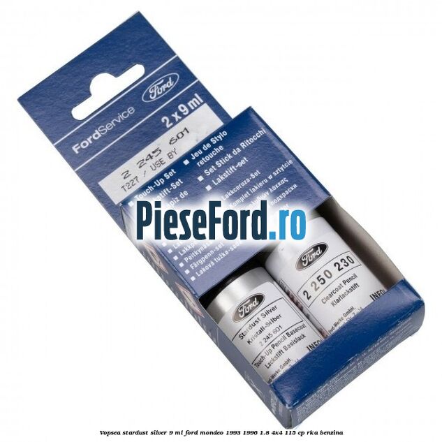 Vopsea Stardust Silver, 9 ml Ford Mondeo 1993-1996 1.8 4x4 115 cp
