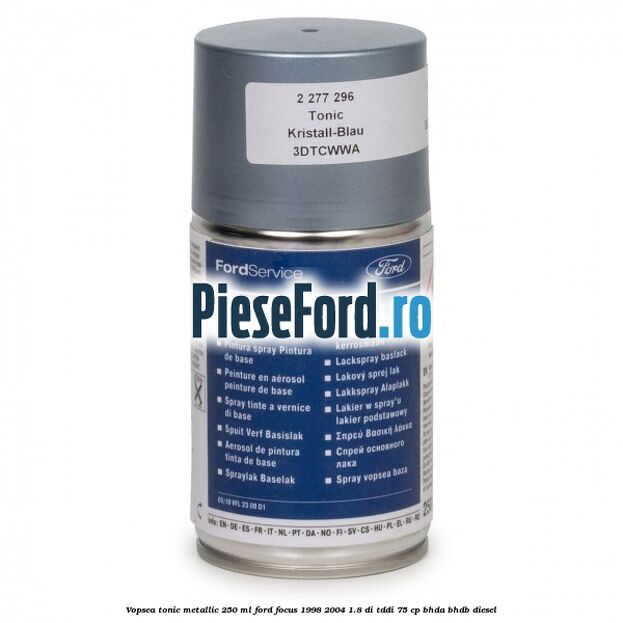 Vopsea tonic metallic, 250 ml Ford Focus 1998-2004 1.8 DI/TDDi 75 cp BHDA, BHDB diesel