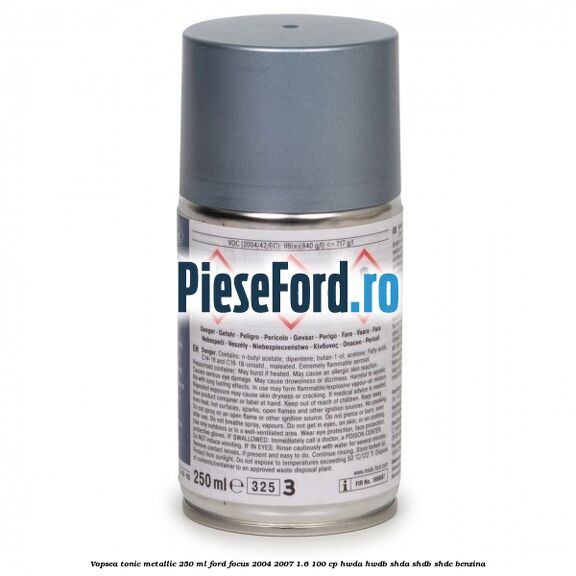 Vopsea tonic metallic, 250 ml Ford Focus 2004-2007 1.6 100 cp HWDA, HWDB, SHDA, SHDB, SHDC benzina