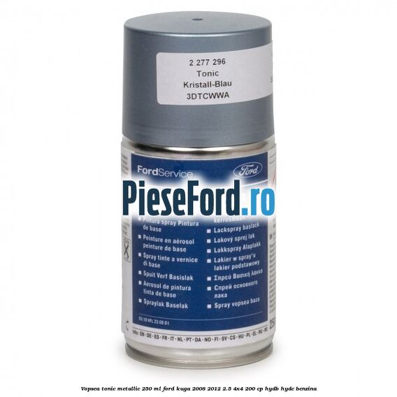 Vopsea tonic metallic, 250 ml Ford Kuga 2008-2012 2.5 4x4 200 cp HYDB, HYDC benzina