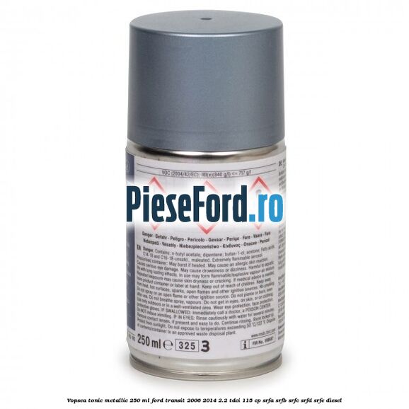 Vopsea tonic metallic, 250 ml Ford Transit 2006-2014 2.2 TDCi 115 cp SRFA, SRFB, SRFC, SRFD, SRFE diesel