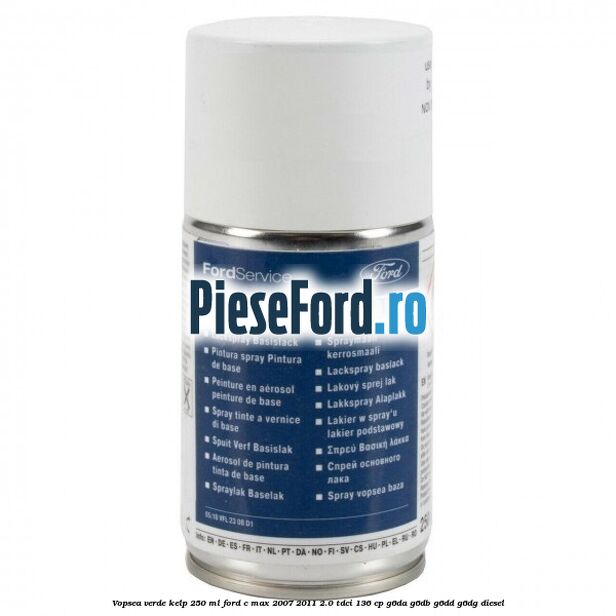Vopsea verde Kelp, 250 ml Ford C-Max 2007-2011 2.0 TDCi 136 cp G6DA, G6DB, G6DD, G6DG diesel