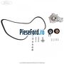 1 Set curea distributie cu pompa apa Ford Fiesta 2008-2012 1.4 TDCi 70 cp F6JD, KVJA diesel