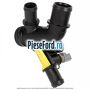 Adaptor flansa apa, pe bloc motor cu senzor temperatura Ford Kuga 2013-2016 1.5 EcoBoost 150 cp M8MA, M8MB, M8MC, M8MD, M8ME benzina