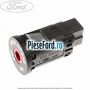 Ansamblu comutator dezactivare airbag si indicator luminos, fara ESP, pana in 2006 Ford Fiesta 2005-2008 1.4 16V 80 cp FXJA, FXJB benzina | Foto 2