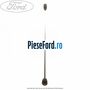 Antena audio 550 mm editie retro Ford Escort 1990-1995 Cosworth 4x4 220 cp N5F benzina