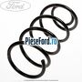 Arc elicoidal punte fata pentru 4 usi berlina Ford Focus 2004-2007 1.4 80 cp ASDA, ASDB benzina