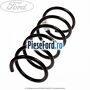 Arc elicoidal punte spate an 09/1996-04/2000 Ford Ka 1996-2008 1.3 i 49 cp JJD, JJF, JJG, JJH, JJL benzina