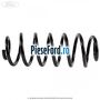 Arc elicoidal punte spate suspensie lina Ford Fiesta 2008-2012 1.25 82 cp SNJA, SNJB, SNJC, SNJD benzina