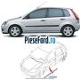 Bandou usa fata stanga gri 5 usi Ford Fiesta 2002-2005 ST150 150 cp N4JB benzina | Foto 3