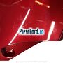 Bara spate cu gauri senzori PDC culoare ruby red Ford Fiesta 2017-2023 1.0 EcoBoost mHEV 155 cp BZJA Hybrid