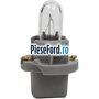 Bec bord cu soclu gri Ford Fiesta 1989-1996 1.4 73 cp F4A, FUG, FUJ benzina