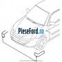 Benzi de protectie bara fata Ford Focus 1998-2004 ST170 173 cp ALDA benzina