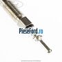 Bujie incandescenta, tip clips Ford Fusion 1.4 TDCi 68 cp F6JA, F6JB diesel