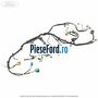 Cablaj electric bloc ceasuri bord cutie automata 4 trepte fara ESP si AC manual Ford Fiesta 2005-2008 1.4 16V 80 cp FXJA, FXJB benzina