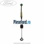Cablu actionare buton aeroterma Ford Fiesta 2002-2005 1.4 16V 80 cp FXJA, FXJB benzina