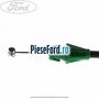 Cablu actionare buton aeroterma Ford Fiesta 2002-2005 1.6 TDCi 90 cp HHJA, HHJB diesel