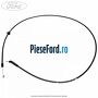 Cablu actionare capota Ford Fiesta 2008-2012 1.25 82 cp SNJA, SNJB, SNJC, SNJD benzina