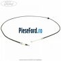 Cablu actionare capota motor Ford Ka 2009-2016 1.3 TDCi 75 cp 169A1000, FD4 diesel