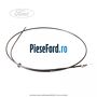 Cablu actionare incuietoare capota Ford Galaxy 1995-2000 2.0 i 116 cp NSE, ZVSA benzina