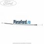 Cablu actionare incuietoare usa fata 3 usi Ford Fiesta 2008-2012 1.6 TDCi 75 cp HHJF, UBJA diesel