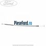 Cablu actionare incuietoare usa fata 3 usi Ford Fiesta 2013-2017 1.25 60 cp STJA, STJB, STJC, STJD benzina