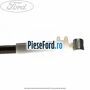 Cablu actionare incuietoare usa fata 5 usi Ford Fiesta 2013-2017 1.0 65 cp XMJA, XMJB, XMJC, XMJD benzina