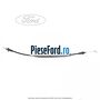 Cablu actionare incuietoare usa fata Ford Focus 2014-2018 1.6 TDCi ECOnetic 105 cp NGDA, NGDB diesel