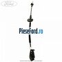 Cablu actionare incuietoare usa fata Ford Fusion 1.6 TDCi 90 cp HHJA, HHJB diesel