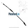 Cablu actionare incuietoare usa Ford Focus 1998-2004 1.8 TDCi 100 cp FFDA diesel