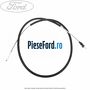 Cablu actionare incuietoare usa spate 1200 mm Ford Transit 2006-2014 3.2 TDCi 200 cp SAFA, SAFB diesel