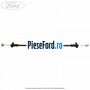 Cablu actionare incuietoare usa spate Ford C-Max 2007-2011 1.6 TDCi 90 cp GPDA, HHDA, HHDB diesel