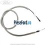 Cablu actionare incuietoare usa spate stanga interior Ford Transit 2006-2014 2.2 TDCi 115 cp SRFA, SRFB, SRFC, SRFD, SRFE diesel