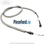 Cablu actionare incuietoare usa spate stanga interior Ford Transit 2006-2014 2.2 TDCi 140 cp PGFA, PGFB, UHFA, UHFB, UHFC diesel